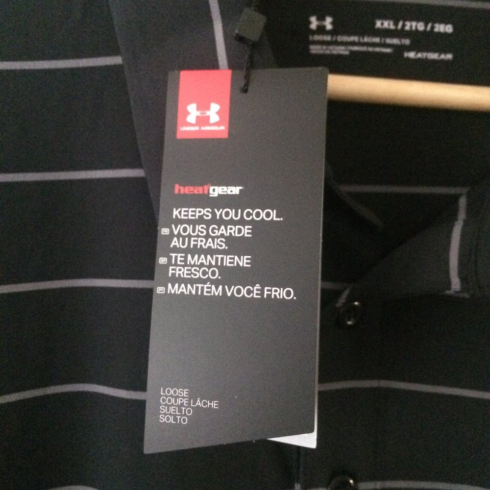 Under Armour HeatGear Polo Shirt - Picture 3 of 6
